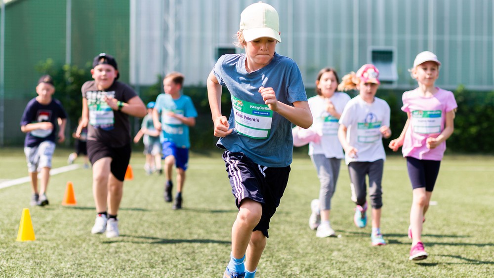 Kinder- und Jugendbenefizlauf 'LaufWunder' für den guten Zweck / youngCaritas/Katja Horninger Graz: Mehr als 1.000 Teilnehmende beim Caritas-Laufwunder