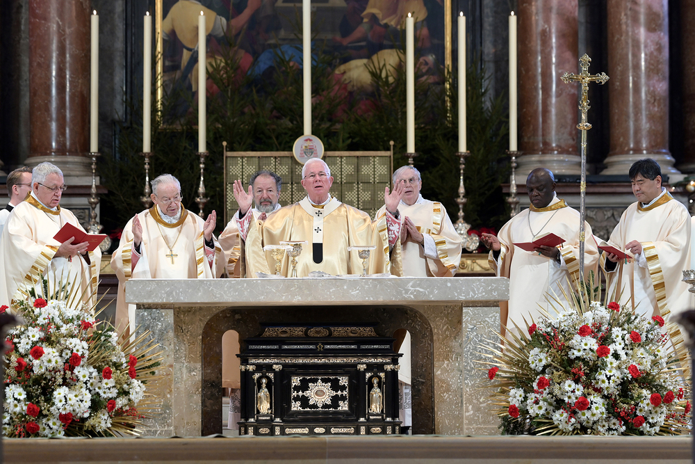 Messe mit Erzbischof Franz Lackner (Mitte) am 6.1.2023 im Salzburger Dom / Erzdiözese Salzburg