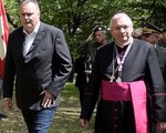 Bundesminister  Hans Peter Doskozil  bei der 59. Internationalen Soldatenwallfahrt in Lourdees / Frankreich am 20 05 2017