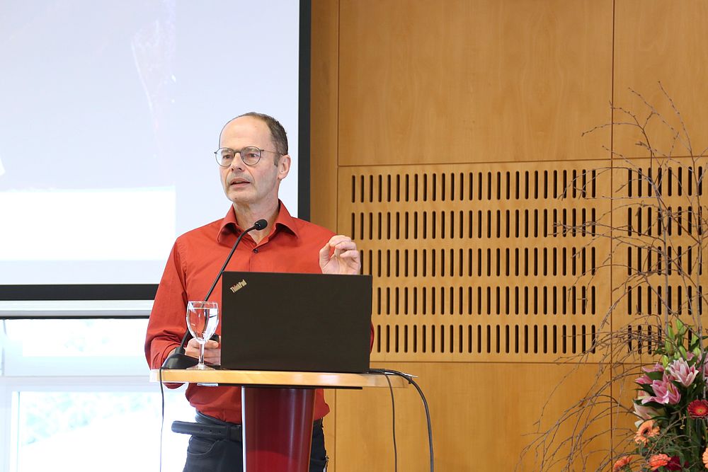 Grazer Sozialethiker bei der Pastoraltagung 2024 - Aufgenommen am 11. Jänner 2024