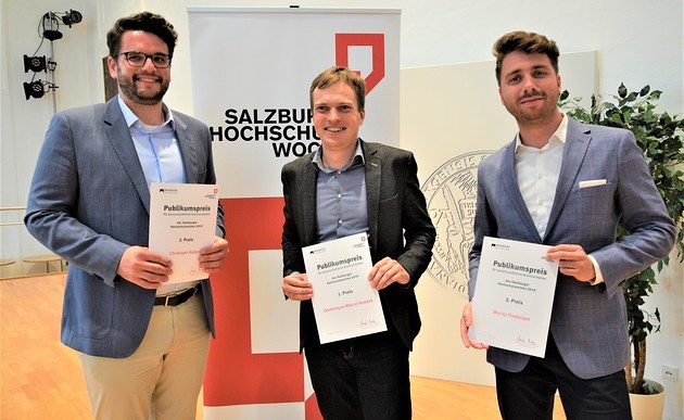 Verleihung des 'Publikumspreises' der 'Salzburger Hochschulwochen' 2019 / Kathpress / Henning Klingen