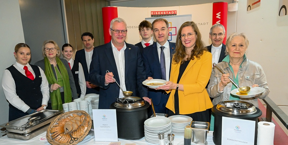 Fastensuppen / © Stadtgemeinde Eisenstadt/Bettina Eder Eisenstadt: Benefizfastensuppe im Zeichen der Klimagerechtigkeit