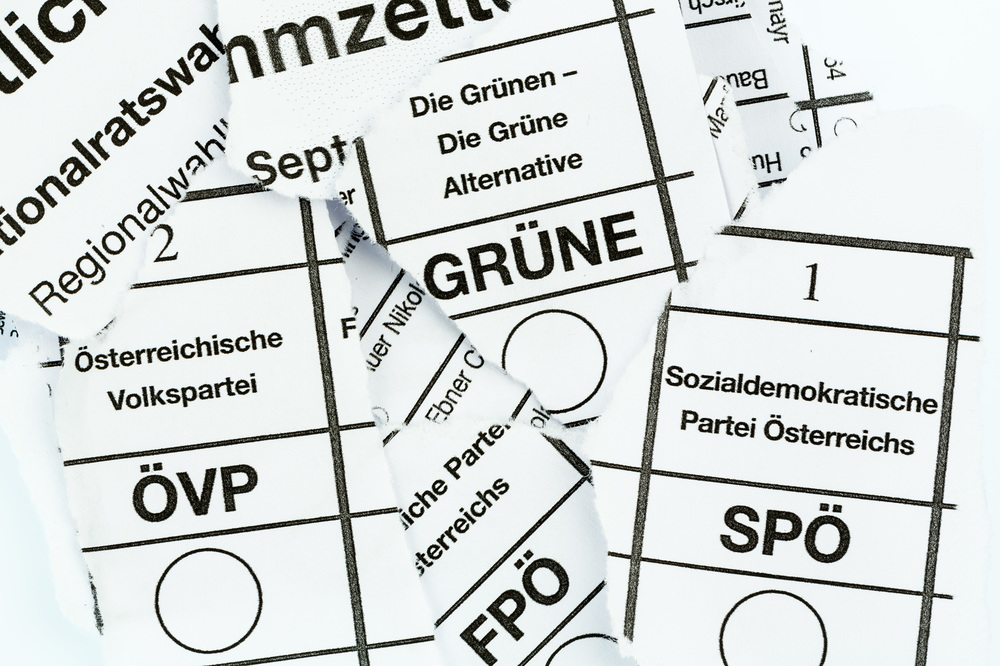Stimmzettel f?r Nationalratswahl / Erwin Wodicka - wodicka@aon.at Ein Stimmzettel f?r die Nationalratswahl in ?sterreich