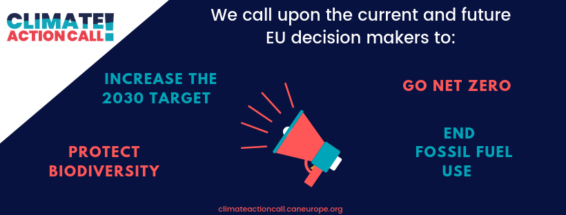 Climate Action Call demands 1 / CAN Europe