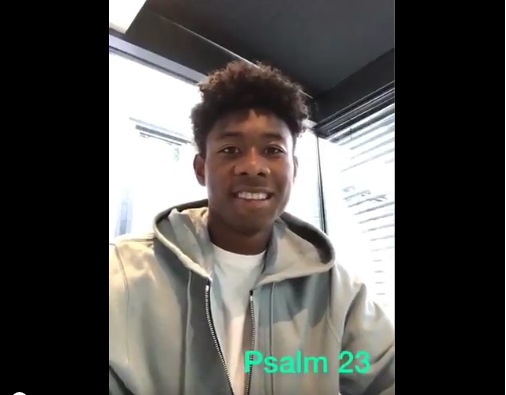 David Alaba Twitter / Screenshot