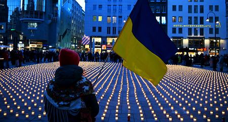 Ukraine-Kriegsbeginn 2022: Aufruf zu weiterer Unterstützung